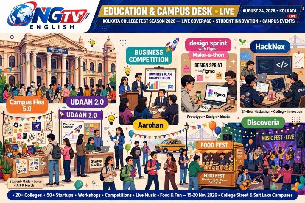 KOLKATA’S COLLEGE CIRCUIT GEARS UP FOR A LIVELY SEASON OF FESTIVALS, STARTUPS AND COMPETITIONS