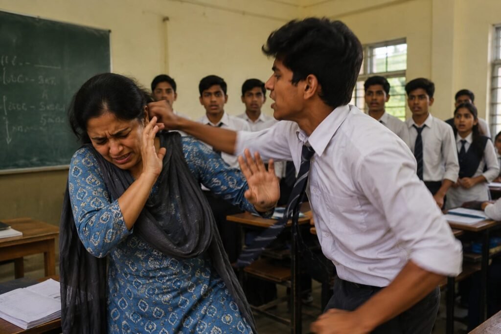 Student allegedly assaulted female teacher on the school in Malda | NGTV English