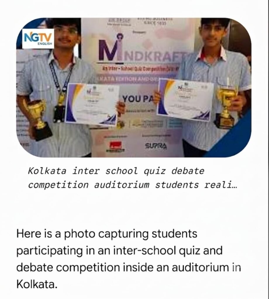 Kolkata’s Young Minds Battle for Knowledge at Inter-School Competitions