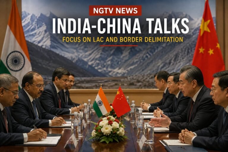 INDIA-CHINA TALKS: FOCUS ON LAC AND BORDER DELIMITATION