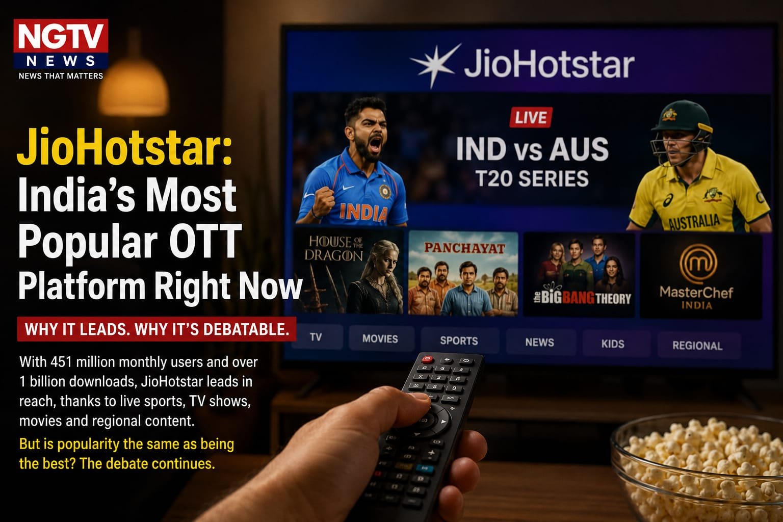 JioHotstar: India’s OTT Powerhouse — But Is It Truly the Best?
