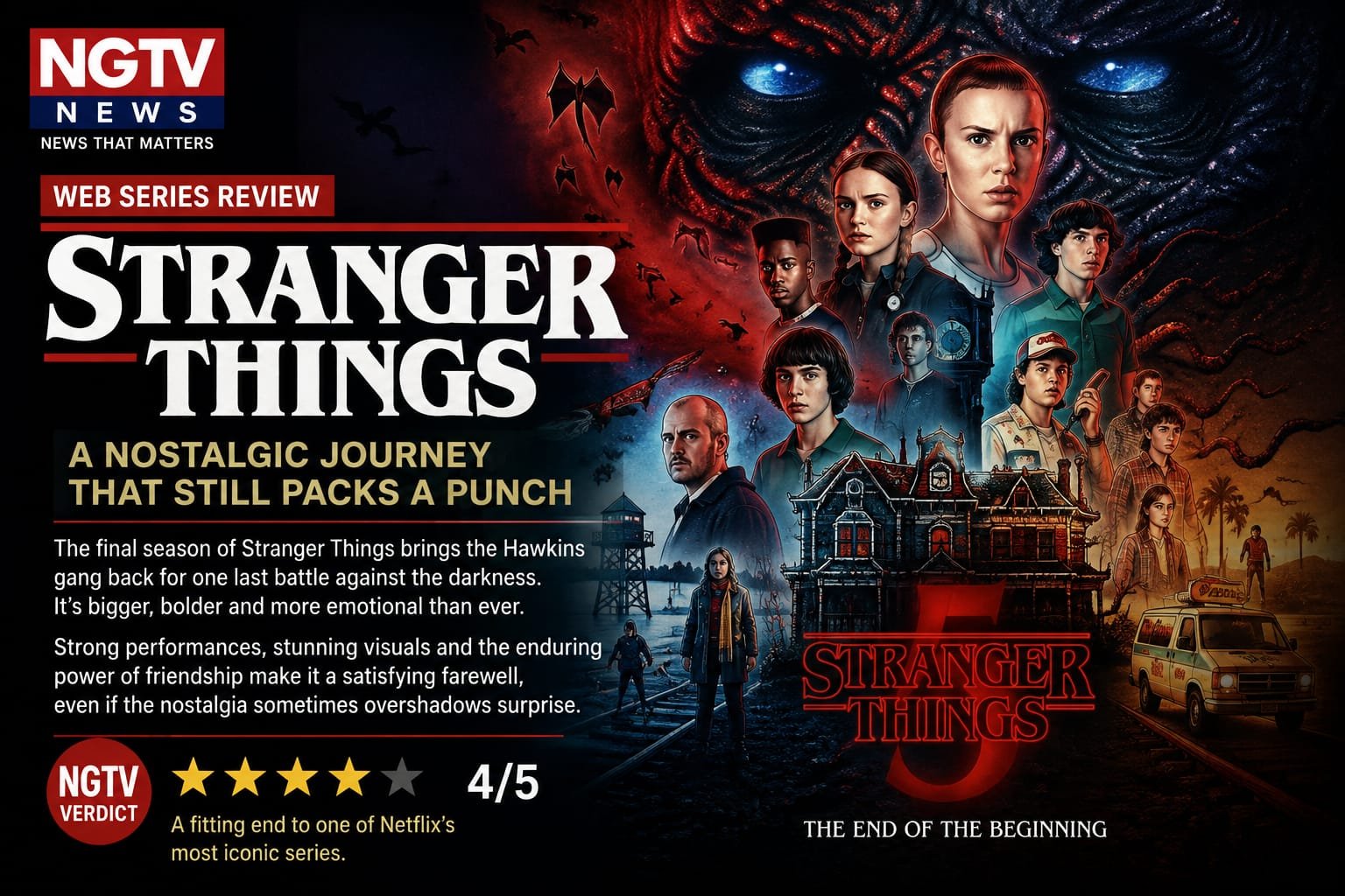 Stranger Things: A Nostalgic Finale That Doesn’t Forget Its Heart