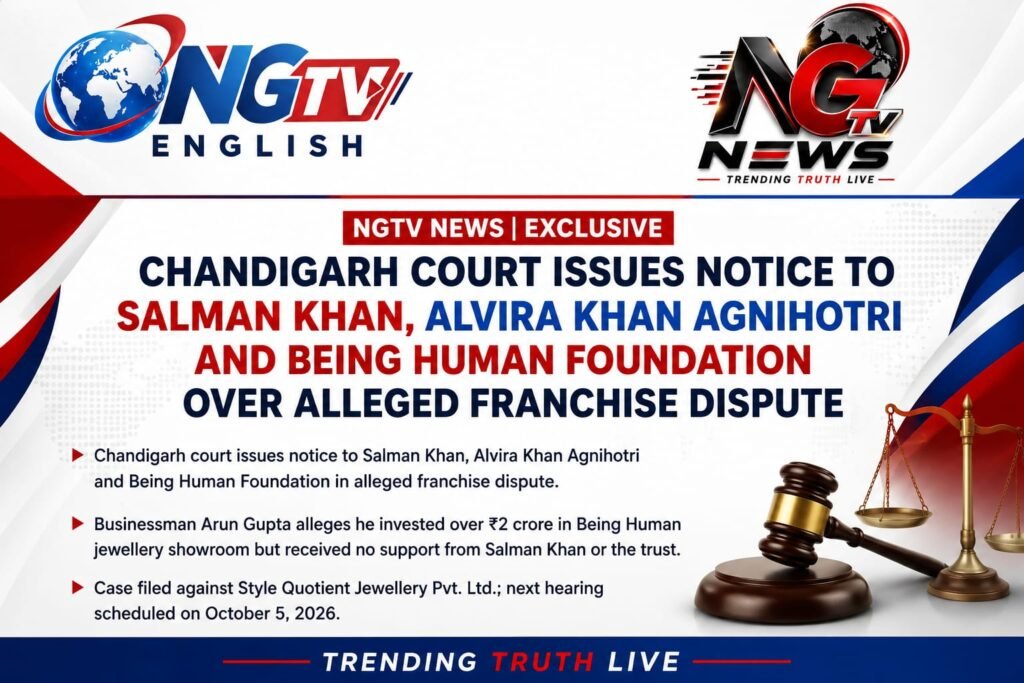 Chandigarh Court Issues Notice to Salman Khan, Alvira Khan Agnihotri and Being Human Foundation Over Alleged Franchise Dispute