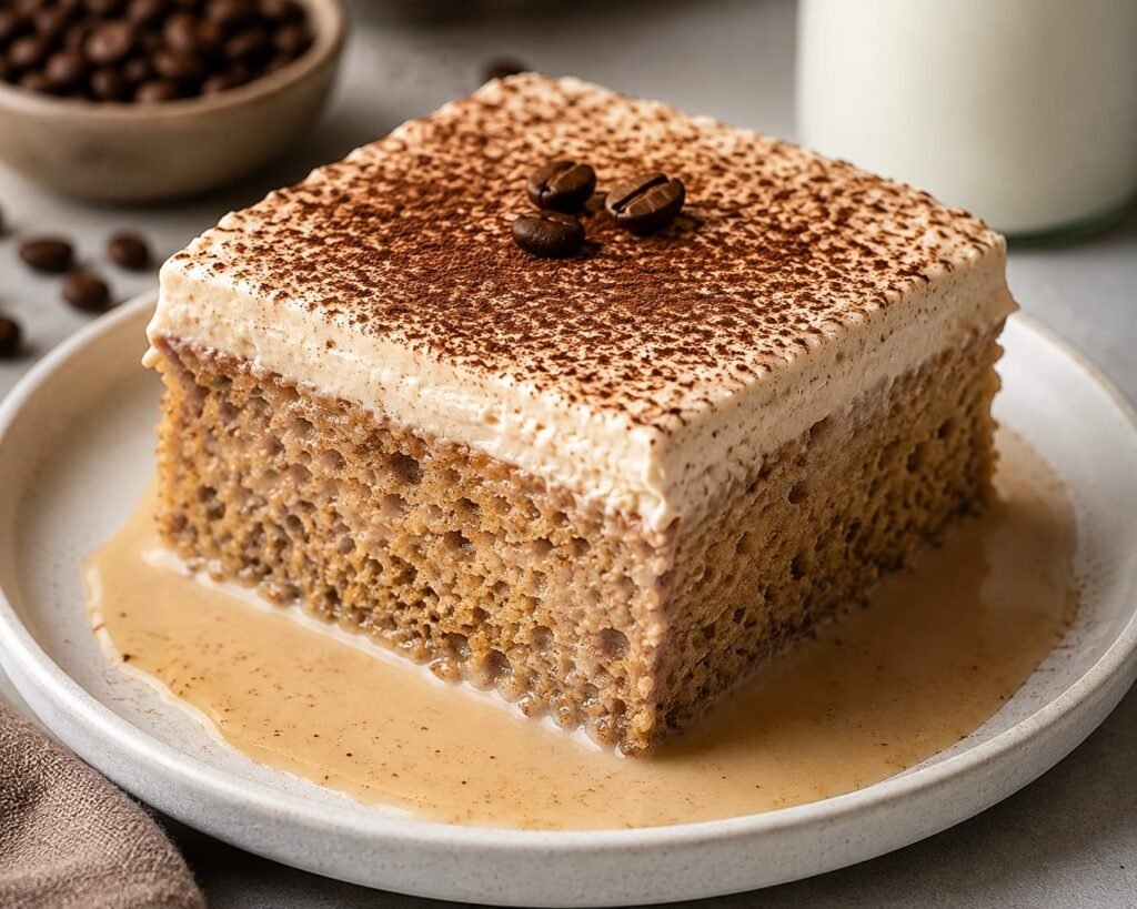 Eggless Coffee Tres Leches: A Creamy Classic with a Coffee Twist