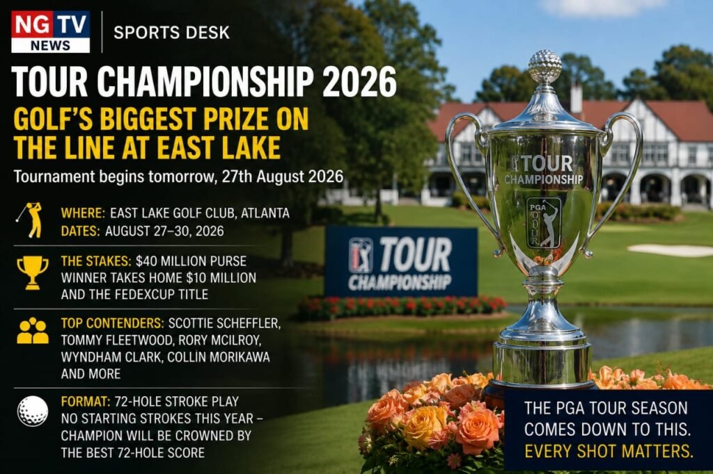 TOUR Championship 2026: Golf’s Biggest Prize on the Line at East Lake