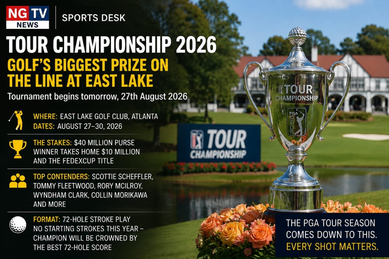 TOUR Championship 2026: Golf’s Biggest Prize on the Line at East Lake