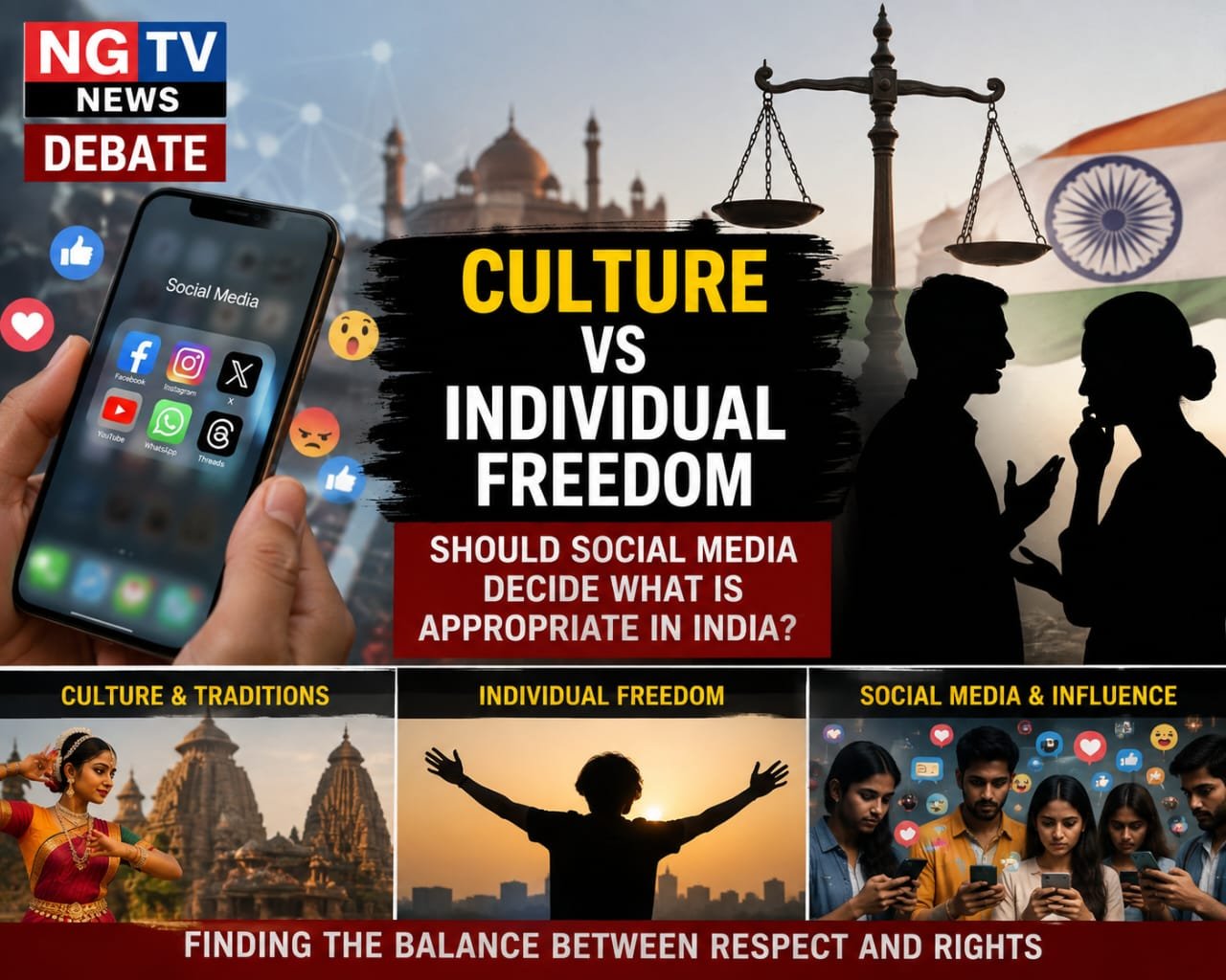 Culture vs Individual Freedom: Should Social Media Decide What Is Appropriate in India?