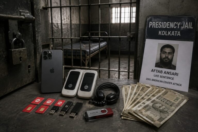 Mobile Phone, Routers and Cash Recovered From Aftab Ansari’s Cell at Presidency Jail