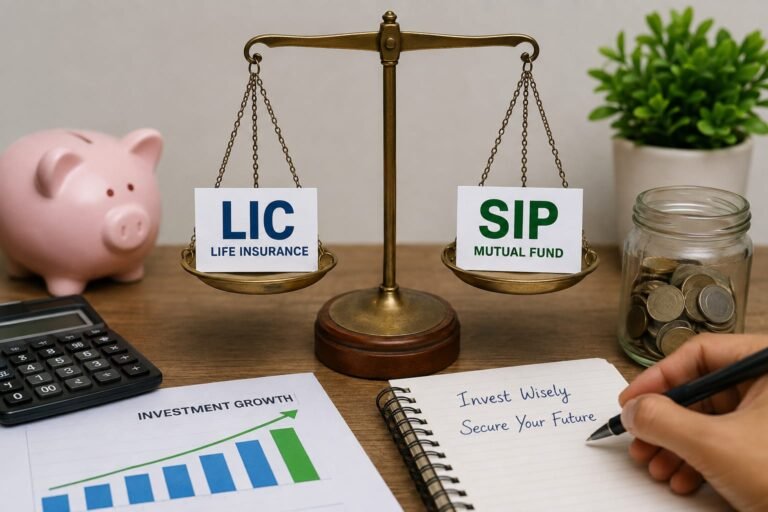 LIC vs SIP: Understanding Where a ₹5,000 Monthly Investment Could Lead