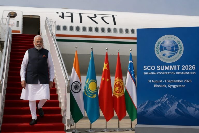 PM Modi Heads to SCO Summit, India Pushes Security and Regional Cooperation