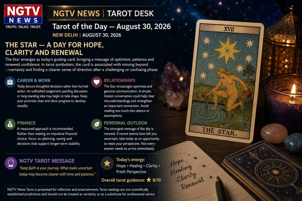 Tarot of the Day — August 30, 2026