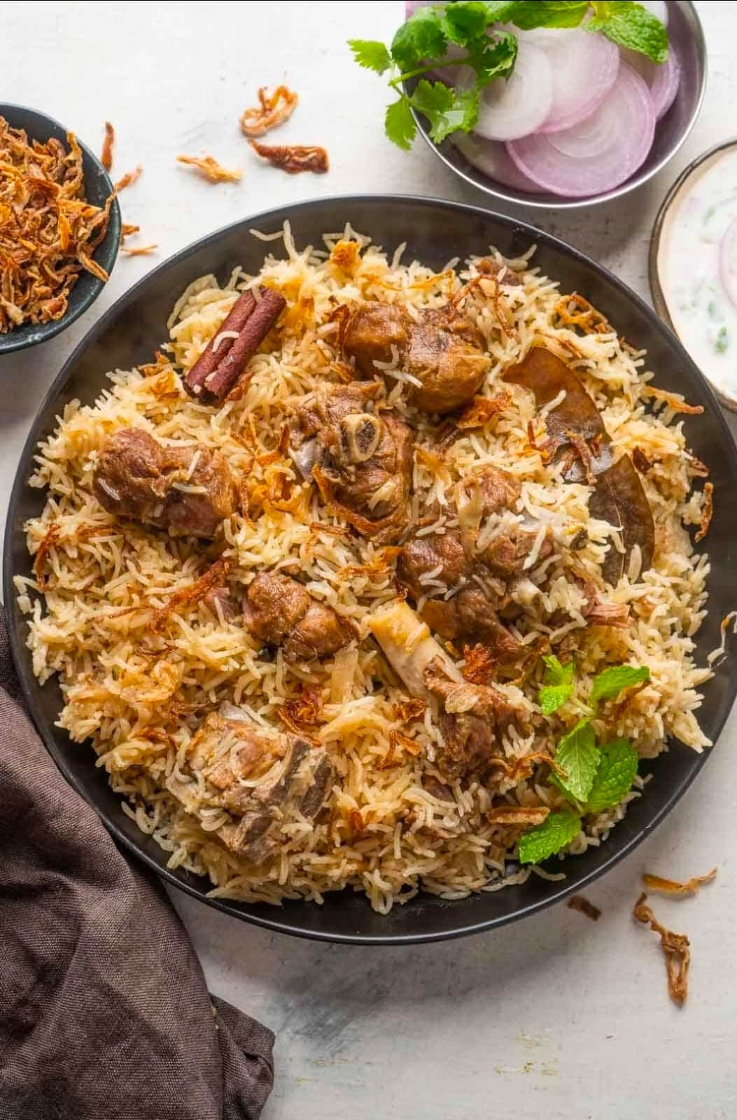 AUTHENTIC MUTTON YAKHNI PULAO