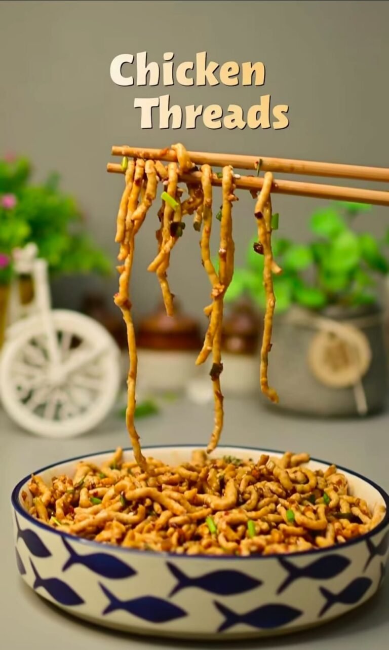 CHEF AABHIK PRESENTS: “CHICKEN THREADS” 🍗🍜