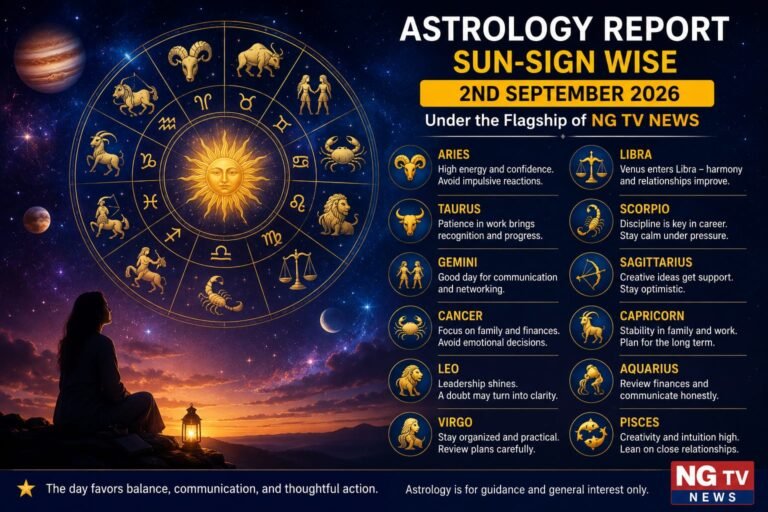 ASTROLOGY REPORT — 2 SEPTEMBER 2026
