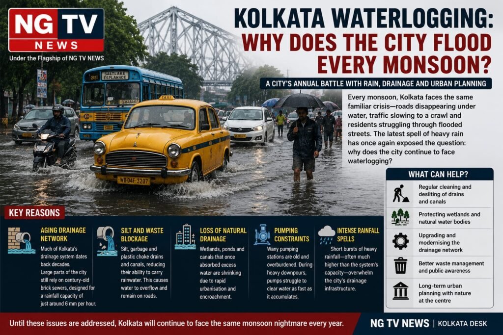 KOLKATA WATERLOGGING: WHY DOES THE CITY FLOOD EVERY MONSOON