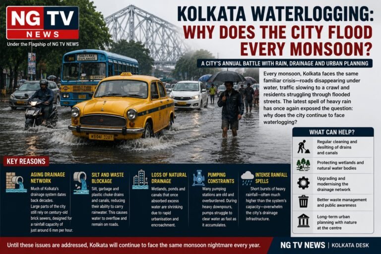 KOLKATA WATERLOGGING: WHY DOES THE CITY FLOOD EVERY MONSOON