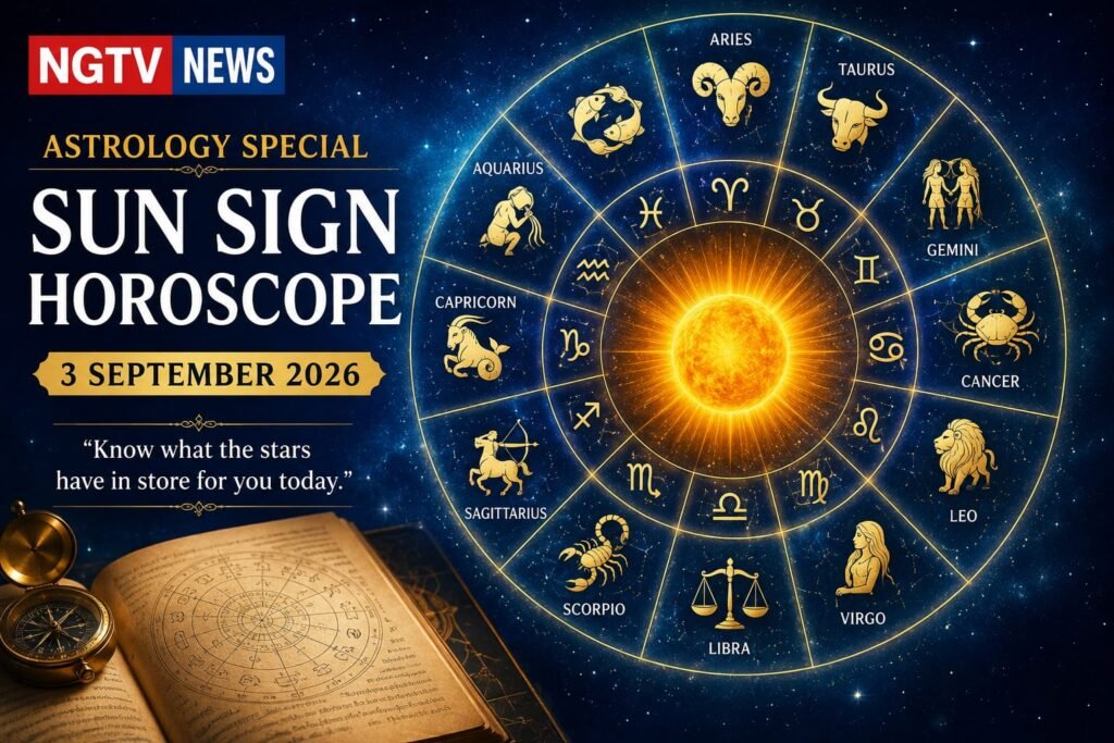 Sun Sign Horoscope — 3 September 2026