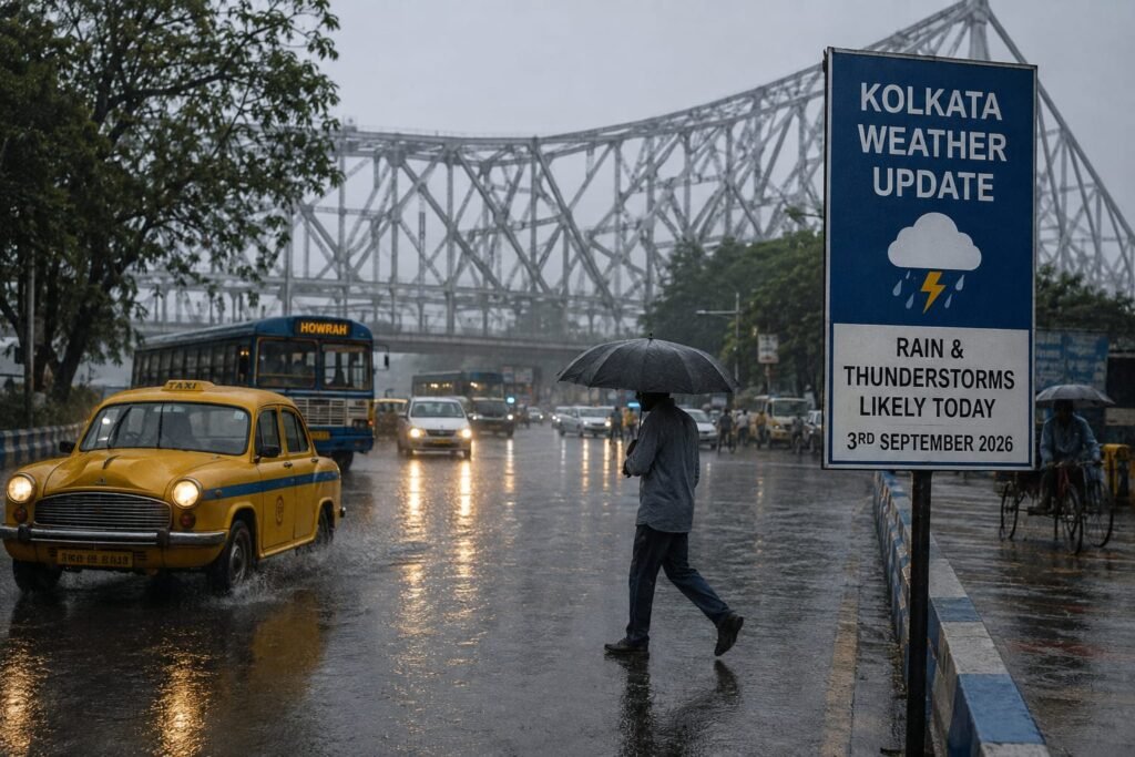 WEATHER REPORT | 3 SEPTEMBER 2026
