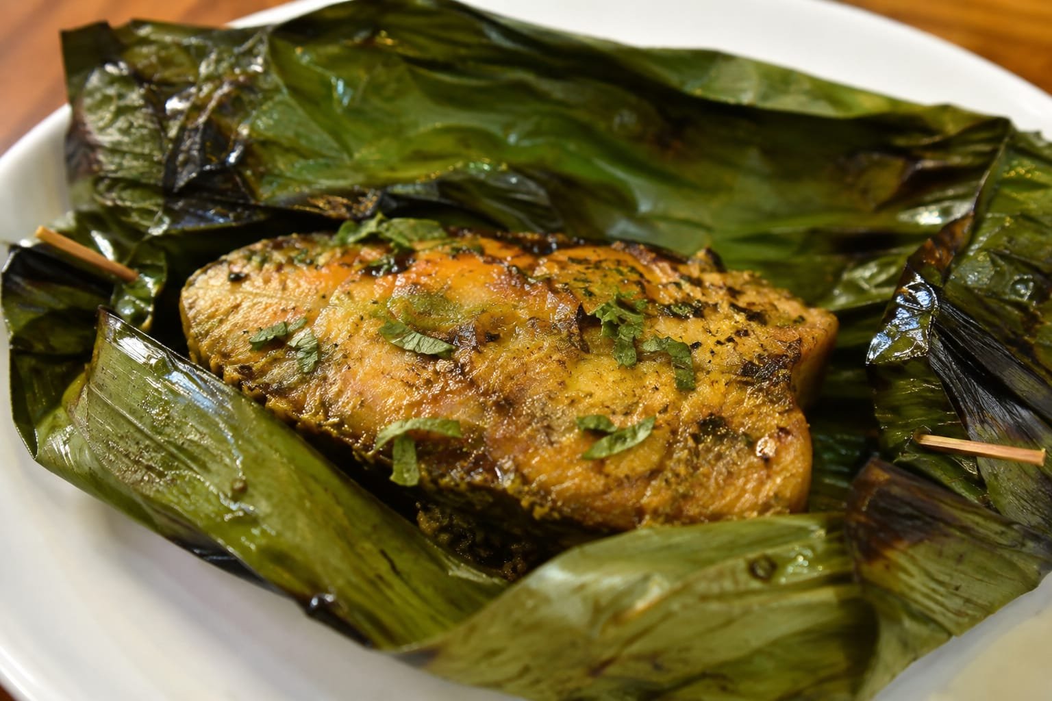 PATA PORA KATLA MAACH: Bengali Tradition Wrapped in Banana Leaf