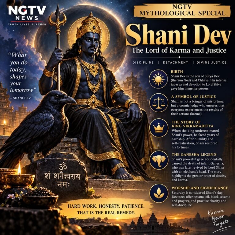 Shani Dev: The Deity Associated With Karma and Justice