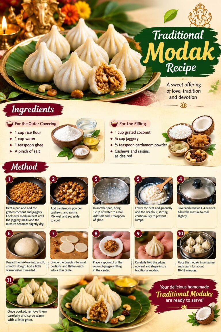 Traditional Modak Recipe